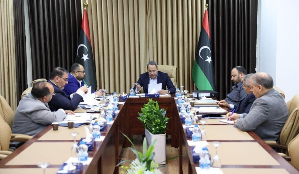 اجتماع اللجنة الوزارية لمتابعة التزامات دولة ليبيا إتجاه المنظمات الإقليمية