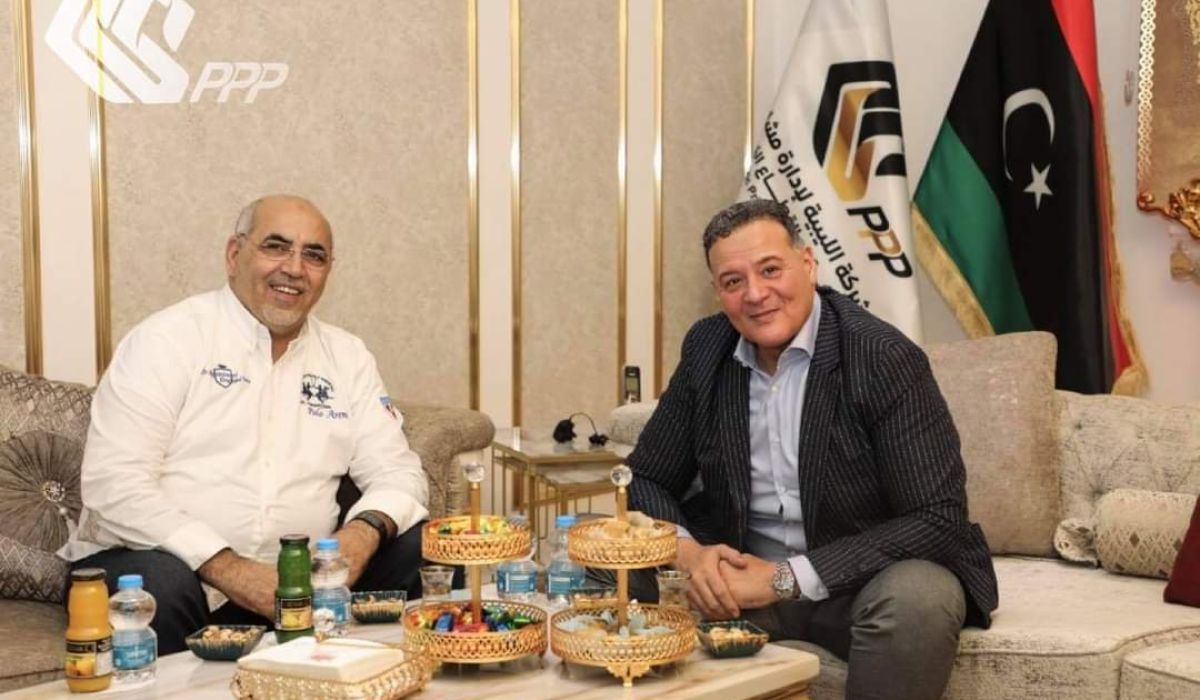 شركة ppp تبحث مع مدير عام الصندوق الّليبي للاستثمار الداخلي والتنمية سبل التعاون المشترك