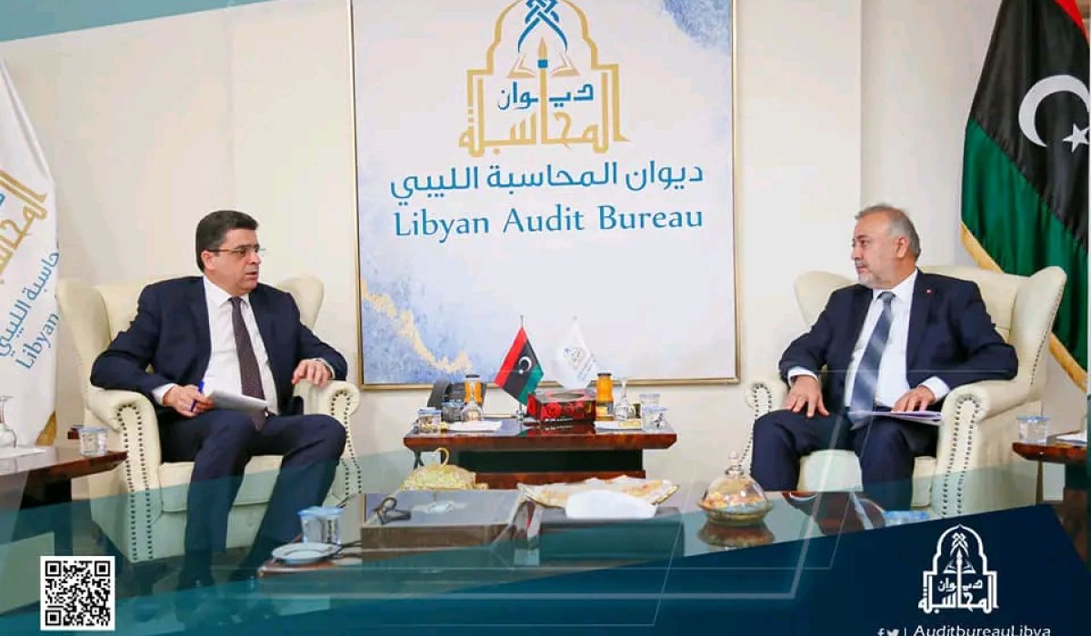 "شكشك" يناقش مع السفير التركي عدد من المشاريع المسندة لمجموعة من الشركات التركية في ليبيا