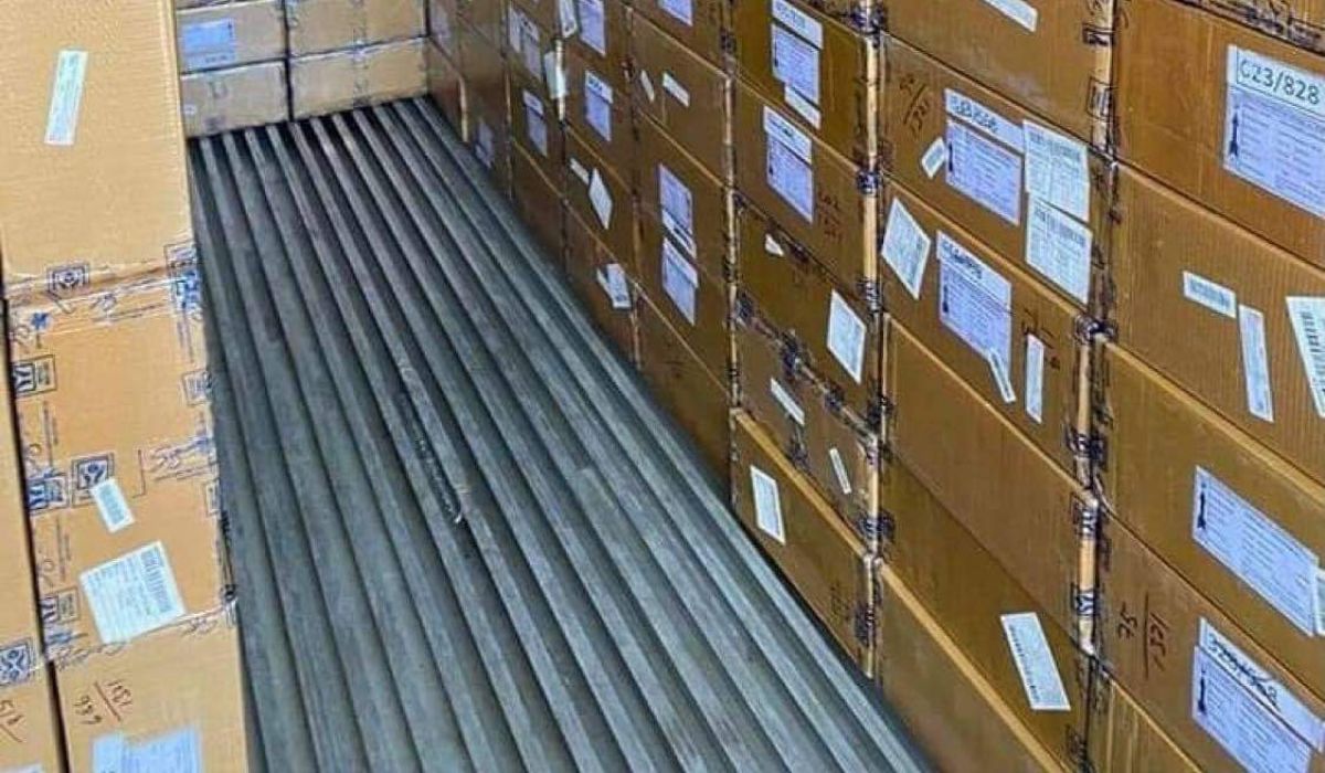 القبض على ثلاثة حاويات أدوية من قبل قسم مكافحة التهريب والمخدرات مصراتة