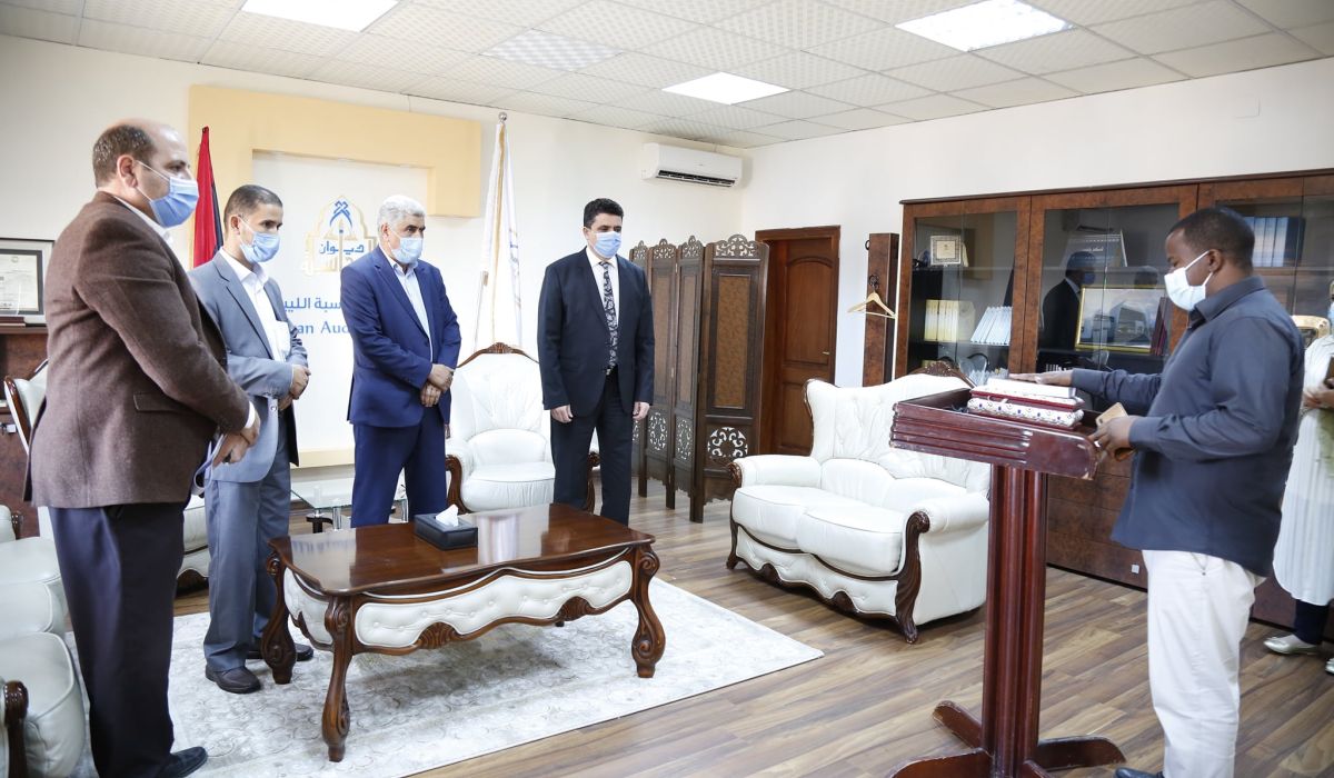 منتسبو لبنة 2 يؤذون اليمين القانوني أمام رئيس ديوان المحاسبة طرابلس