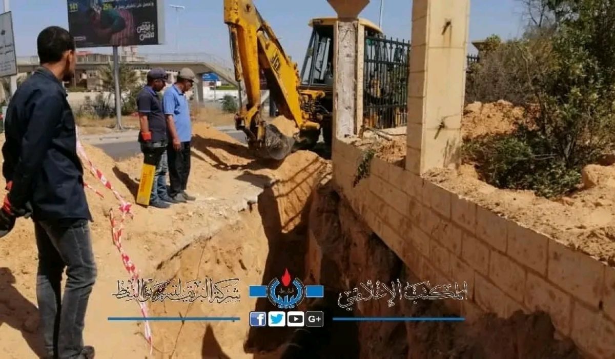 "البريقة " تنتهي من أعمال الصيانة بخطوط الإمدادات النفطية