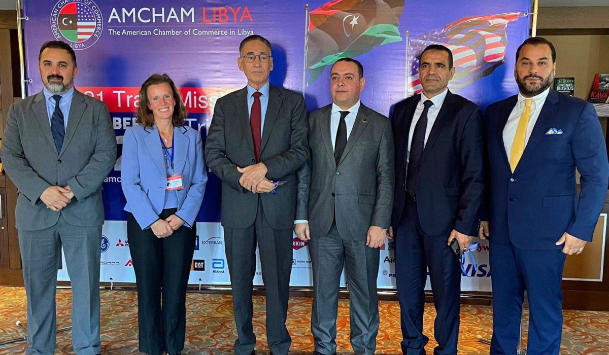 "الحويج" يبحث سُبل تسهيل عودة الشركات الأمريكية للعمل في ليبيا