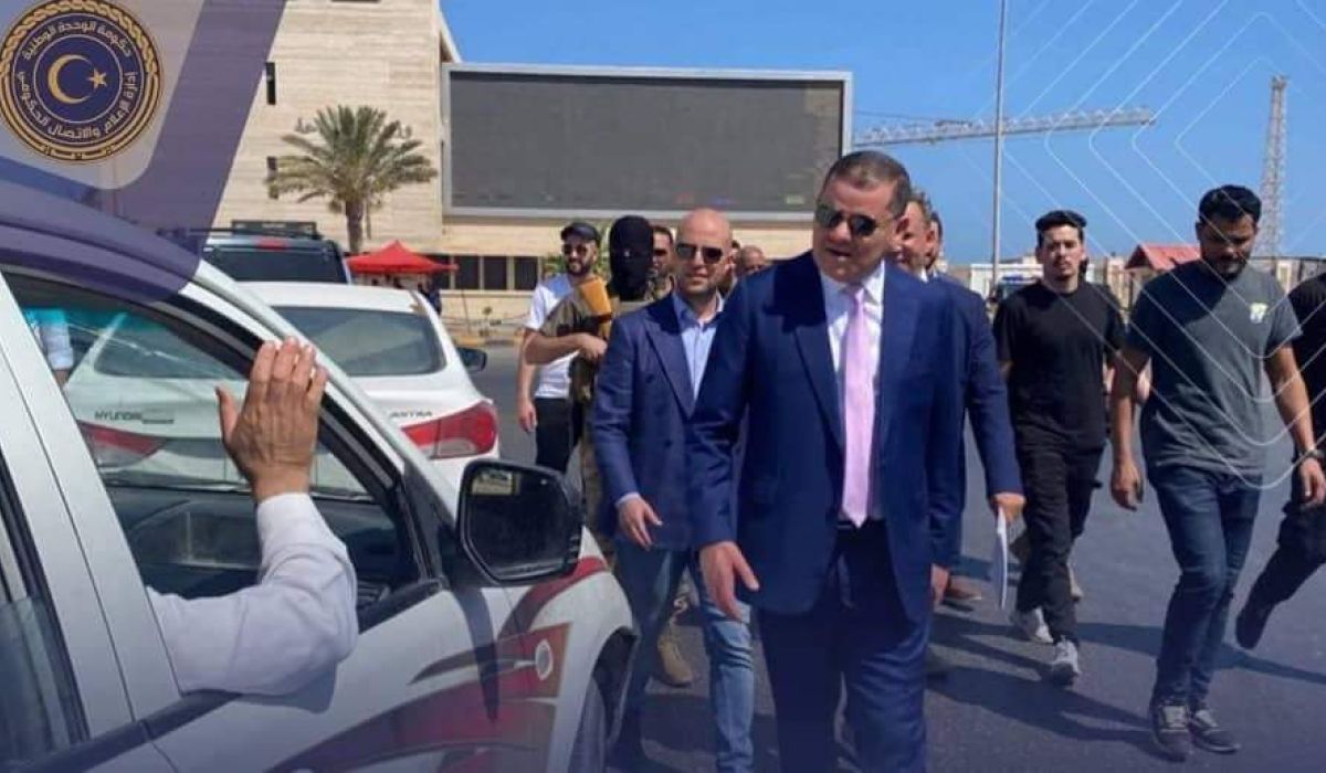 "الدبيبة" يقوم بجولة ميدانية بالعاصمة طرابلس