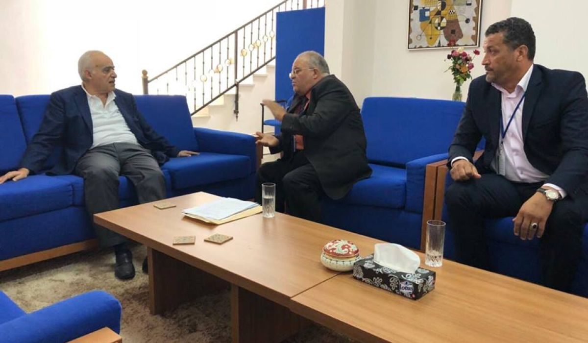 سلامة يناقش الاوضاع في مصفاة الزاوية والمقترحات التموينية للمنطقة