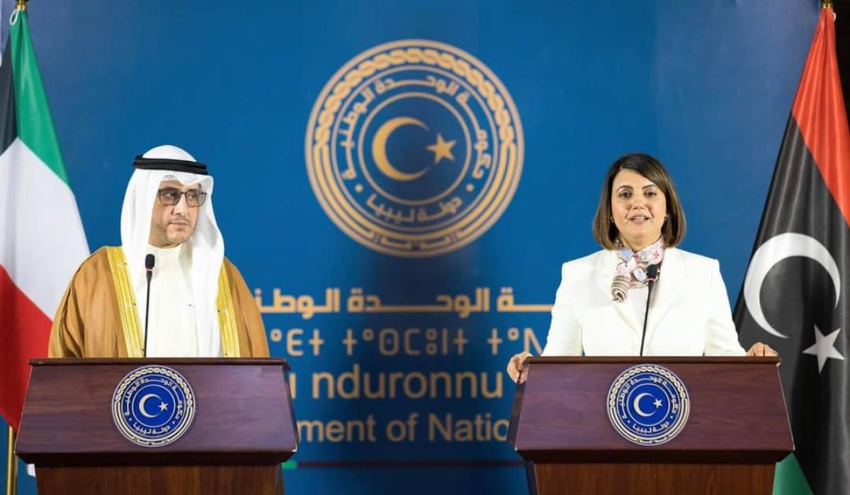 المنقوش تؤكد مناقشة عودة السفارة الكويتية وعودة الخطوط الجوية بين البلدين