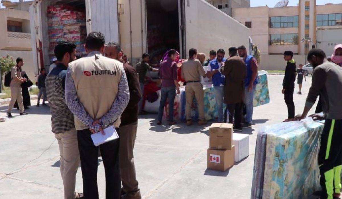 وزارة الحكم المحلي تبحث أوضاع نازحي بنغازي في طرابلس