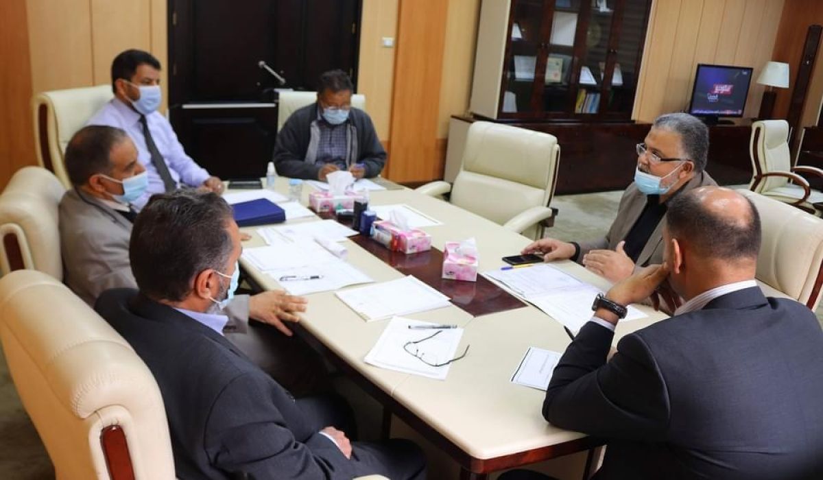 اجتماع بين مصلحة التسجيل العقاري وإدارة أملاك الدولة لغرض التعاون المشترك