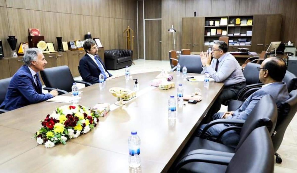 الحبري يبحث مع القنصل اليوناني التعاون المشترك في مجال القطاع المصرفي