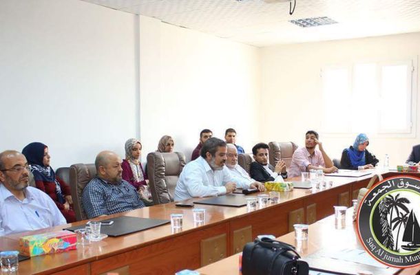 مدير مكتب التخطيط ببلدية طرابلس المركز يتابع أعمال صيانة عدد من المدارس داخل نطاق البلدية