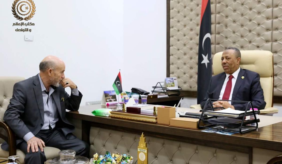 الثني يناقش مع عضو مجلس النواب عن زليتن آخر مستجدات الهلال النفطي