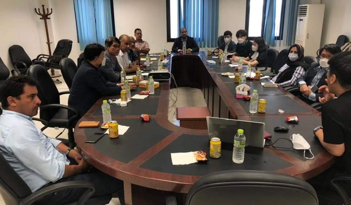 العامة للكهرباء تقوم بزيارة مشروع محطة كهرباء الزويتينة للدورة المزدوجة رفقة وفد من الحكومة الكورية