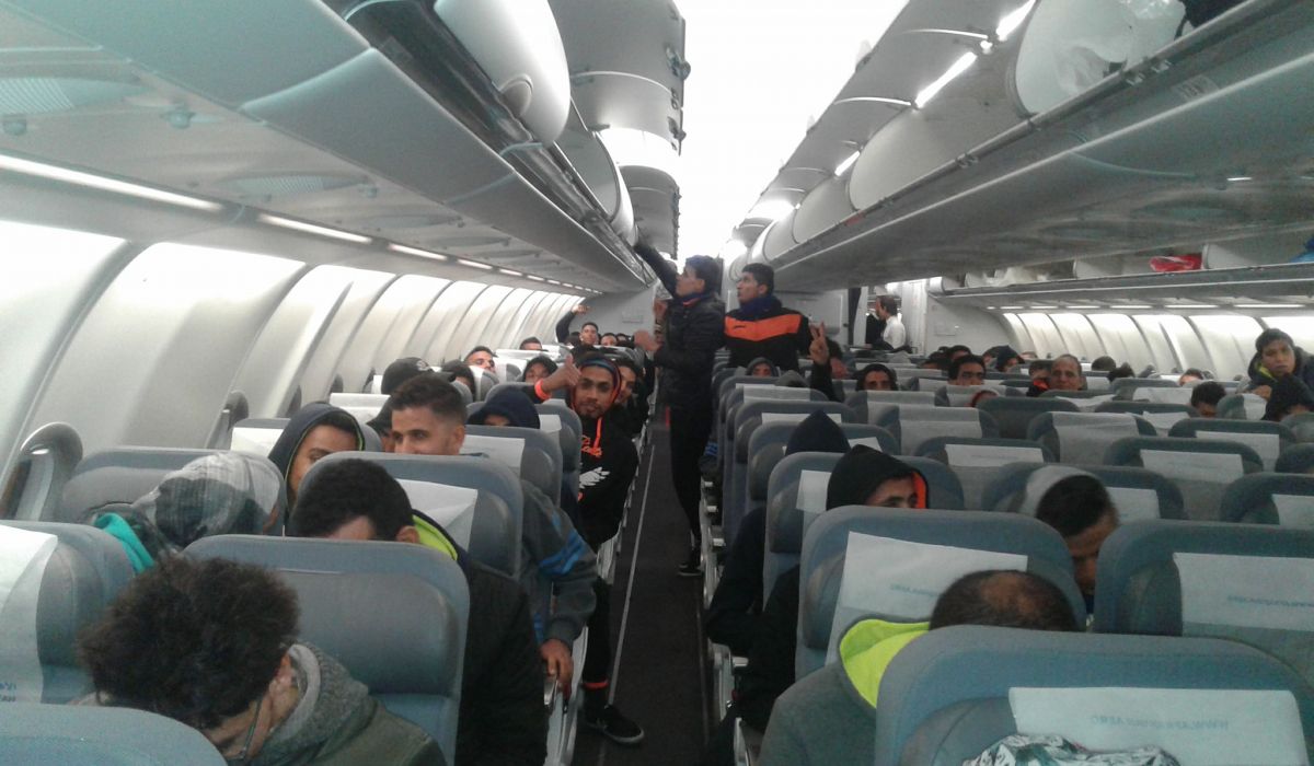 المغرب تباشر في إعادة 388 مهاجر غير قانوني من لبييا