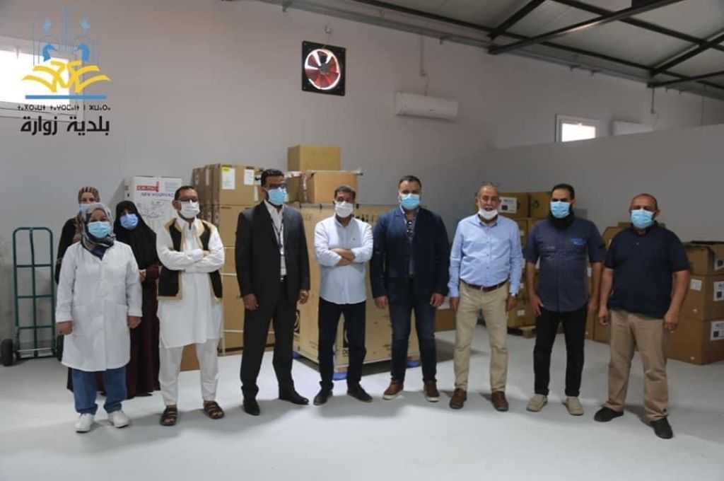 السفير المصري لدى ليبيا يزور شركة الحديد والصلب بمصراتة