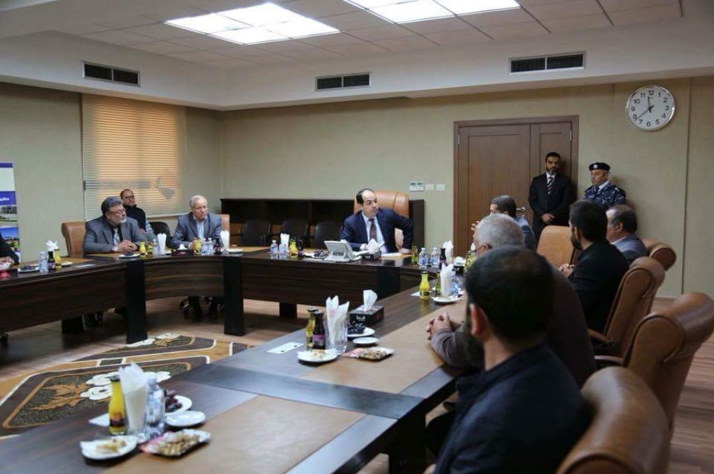 امعيتيق يلتقي أعضاء مجلس إدارة شركة الأشغال العامة بمصراتة 