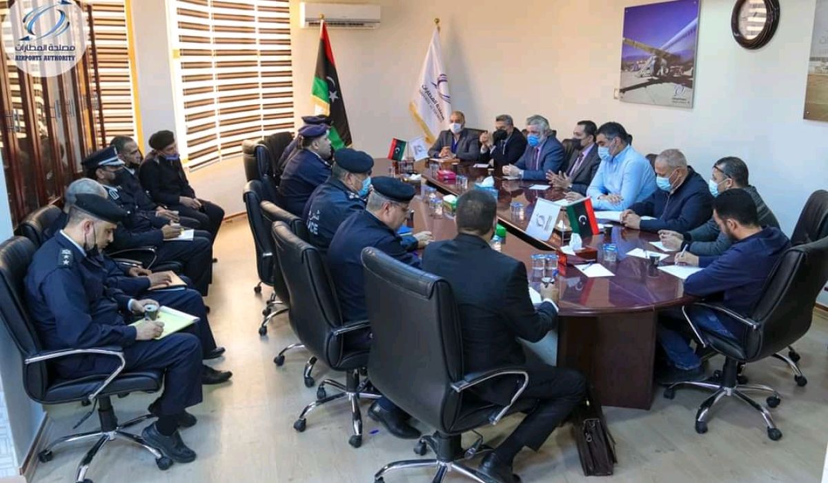 مصلحة المطارات تجتمع مع هيئة السلامة الوطنية
