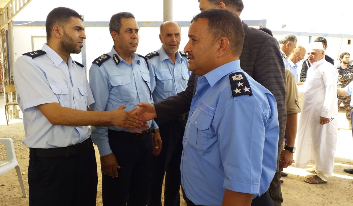 وزير داخلية الوفاق يطلع على ما تم انجازه من مشاريع في معبر وزان ويناقش قضية التهريب