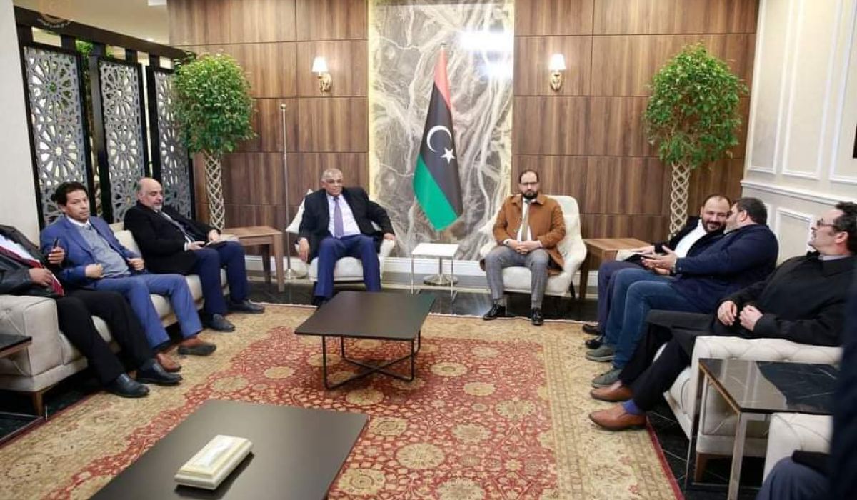"القطراني" يصل إلى مدينة طرابلس لمباشرة عمله من مكتبه