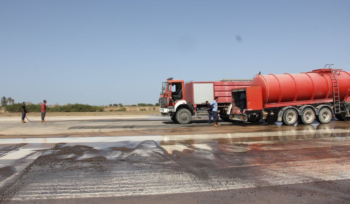 إعادة استئناف الرحلات بمطار مصراته الدولي الأربعاء