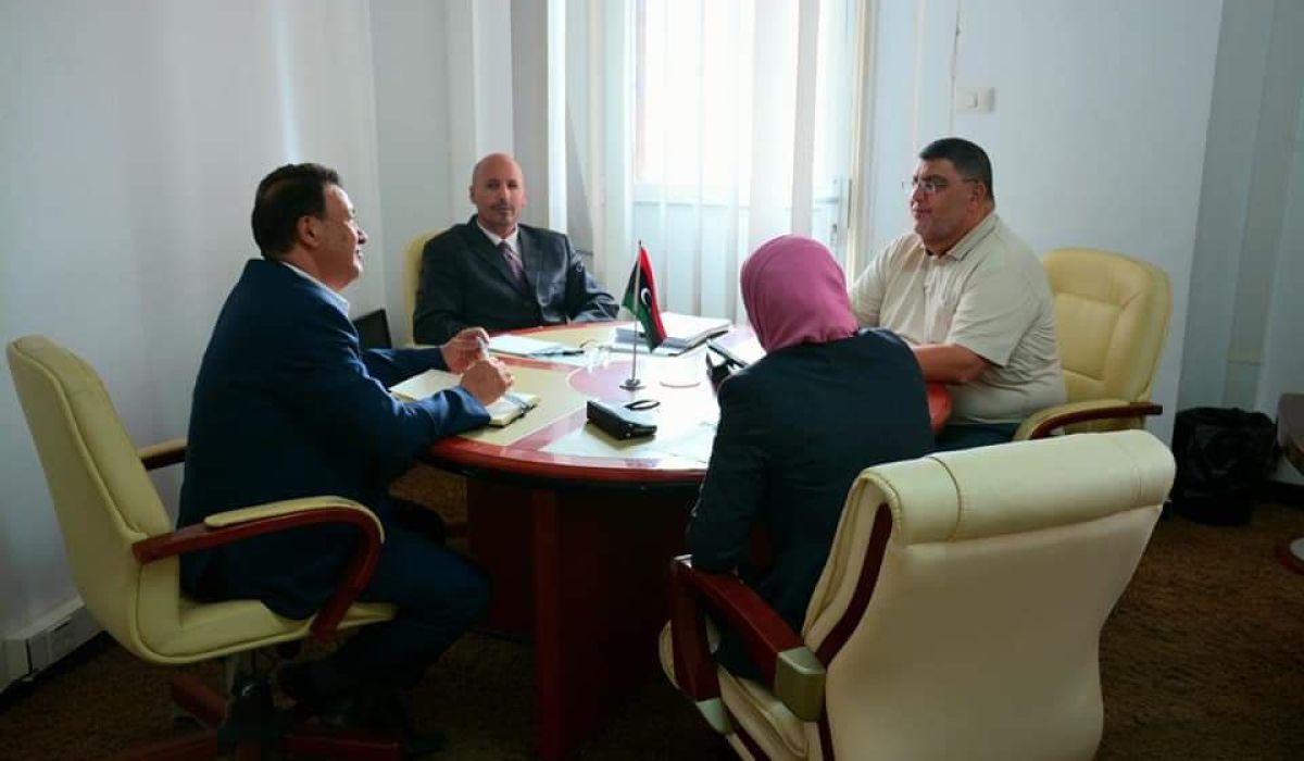 وكيل وزارة الصناعة والمعادن يبحث سبل الدعم لإطلاق مشروع المسح الوطني للإبتكار في ليبيا