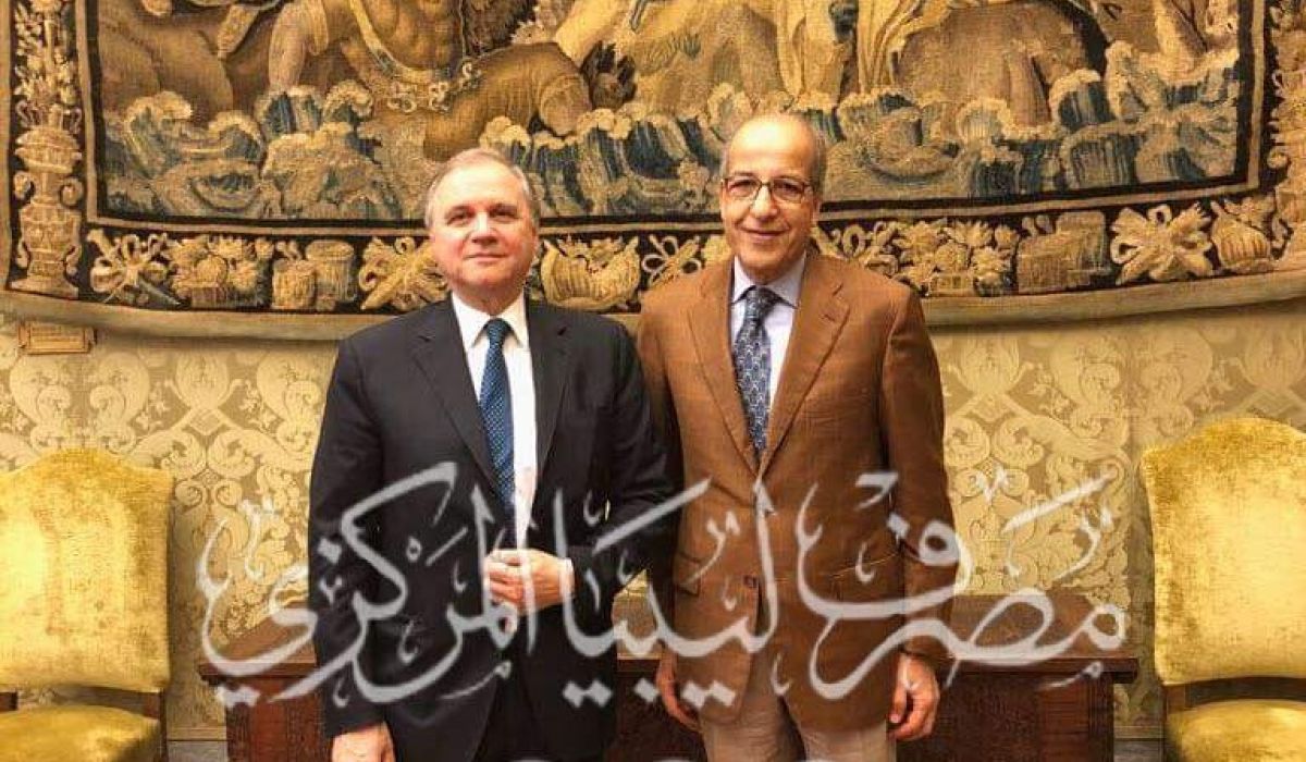 الكبير يناقش أوجه التعاون مع محافظ المصرف المركزي الإيطالي