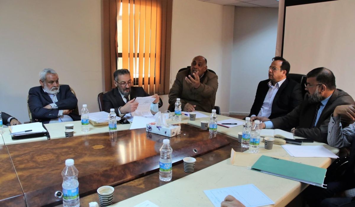 اجتماع إدارة الموارد البشرية لشركة الكهرباء للربع الأول من هذا العام