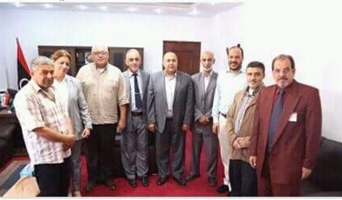 الشروع في صيانة مبنى الدعوة الإسلامية بنغازي