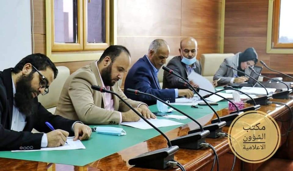 اجتماع لمناقشة التعويضات بجميع المدن والقرى المتضررة نتيجة الحروب السابقة