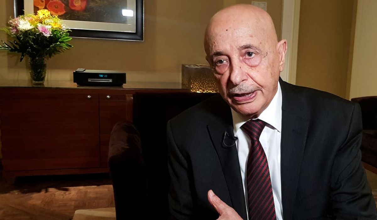 عقيلة صالح يربط إرسال عوائد النفط إلى مركزي طرابلس بتشكيل حكومة جديدة