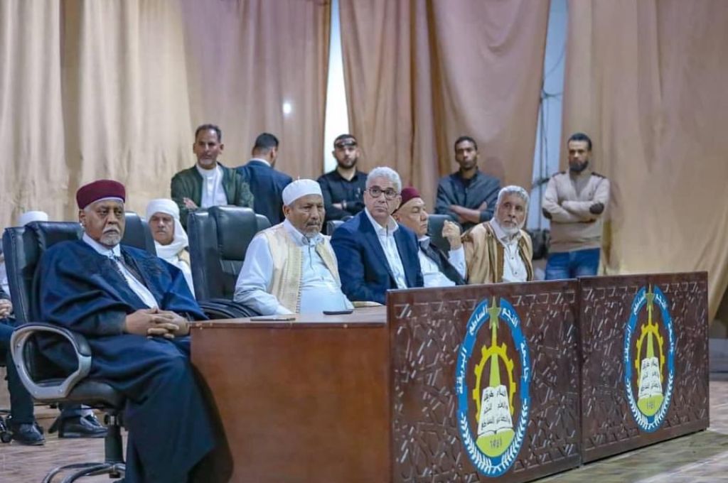 صنع الله " يتابع إسهامات المؤسسة في صيانة المباني التاريخية مع عميد بلدية طرابلس المركز