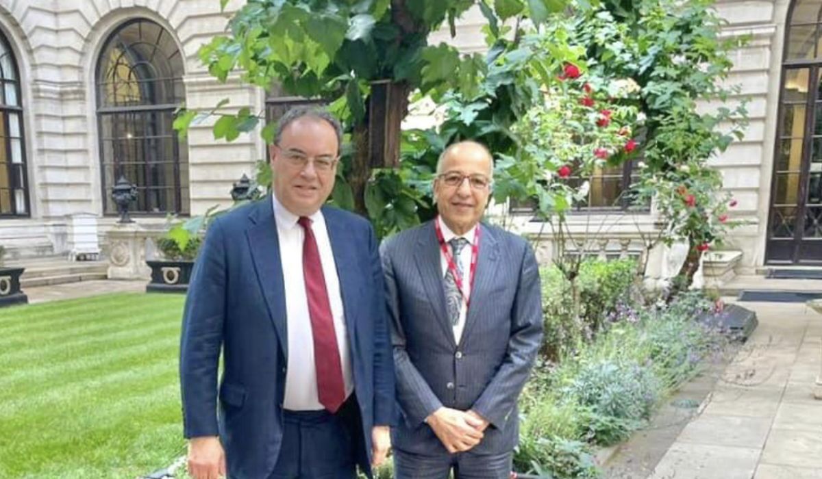 اجتماع هام ما بين محافظ المصرف المركزي ونظيره بإنجلترا