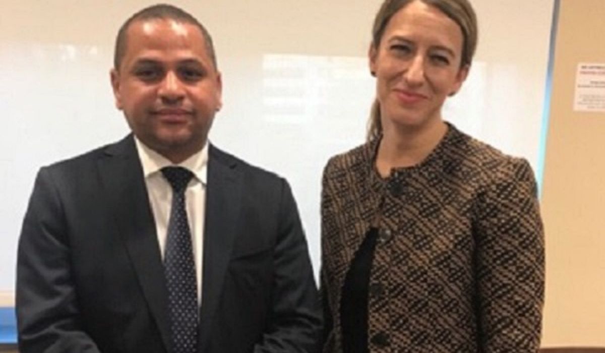 رئيس المؤسسة الليبية للاستثمار يجتمع مع مساعدة وكيل الخارجية الأمريكية