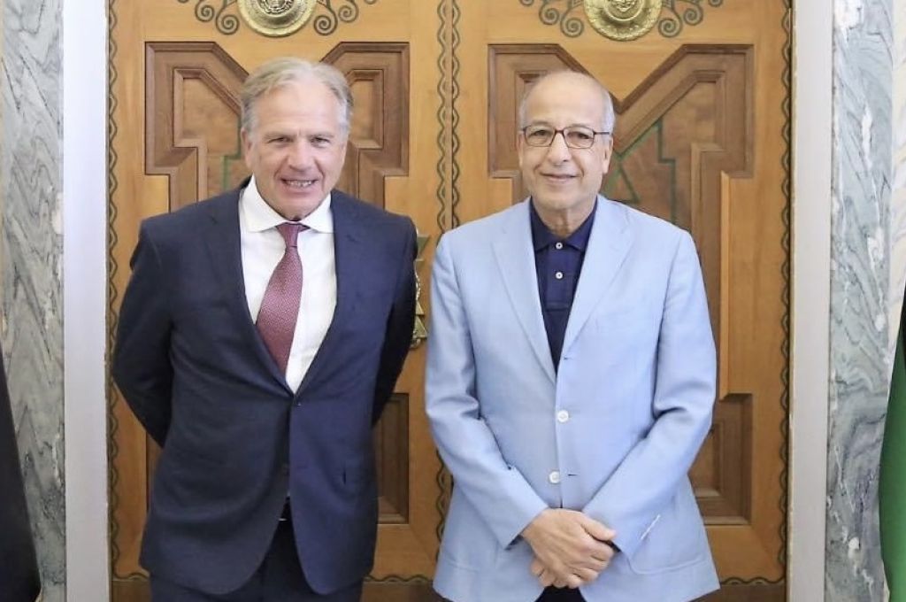 "شكشك" يناقش مع فريق إدارة برنامج إدارة المال العام في ليبيا الأعمال المنجزة حسب اتفاقية التعاون المبرمة مع الديوان