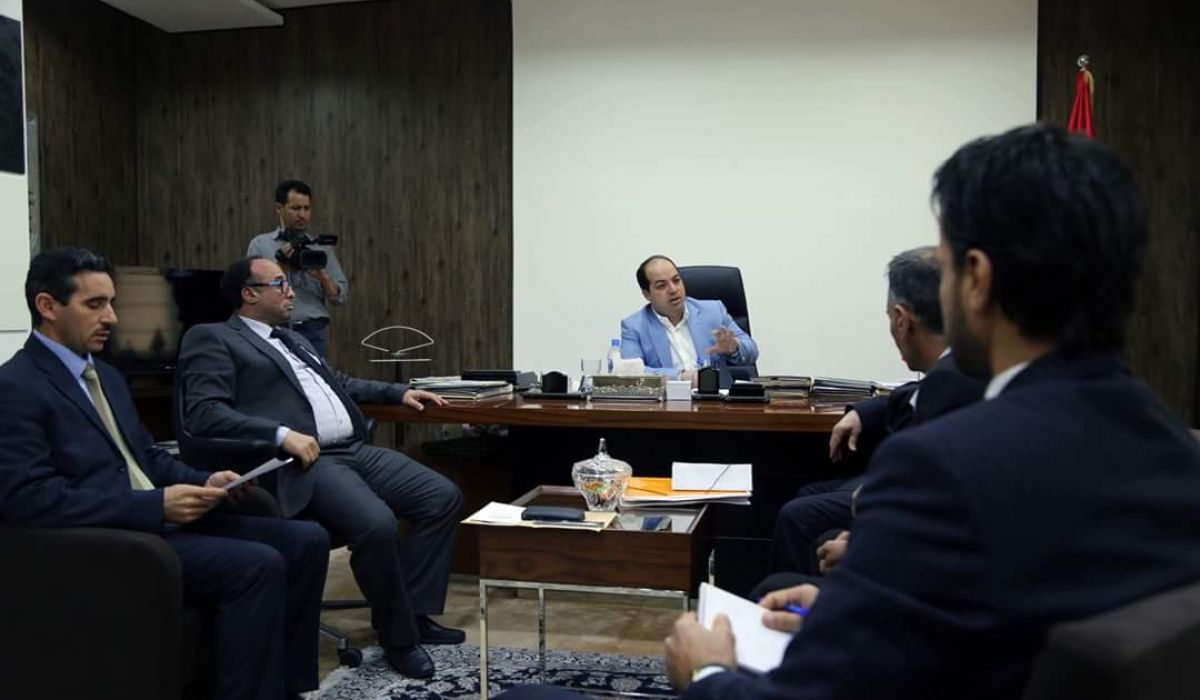 معيتيق يلتقي وزير الاقتصاد ورئيس النقابة العامة للبناء والإنشاءات