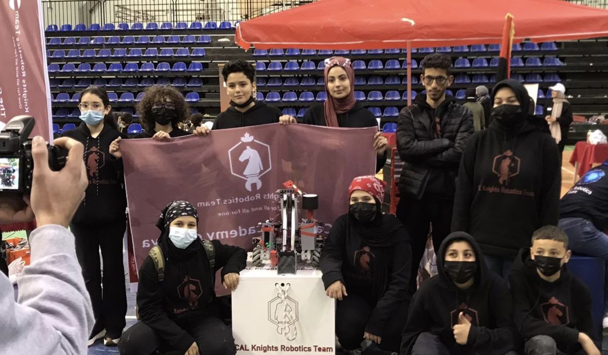 المدرسة الكندية بليبيا تتحصل على الجائزة الأولى في سباق الروبوتات