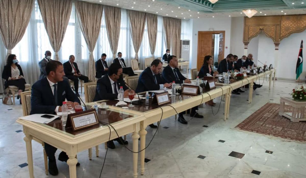 الوفد الوزاري الليبي يناقش مع نظيره التونسي موضوع اغلاق المعابر بين الطرفين