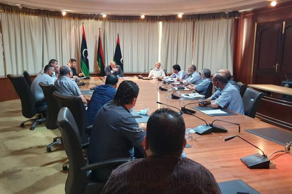 "باشاغا" يطلع على سير عمل مذكرة التفاهم الموقعة مع مصرف ليبيا المركزي بمجال غسيل الأموال