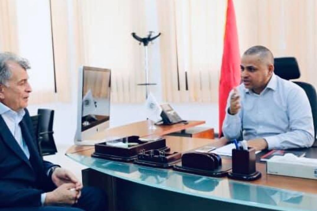 اتفاق بين الحكومة المؤقتة ومصرف التجارة والتنمية لإنشاء صالة ركاب بمطار بنينا