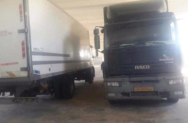 حريق بمخازن مصلحة المرافق التعليمية بسبب ارتفاع درجات الحرارة
