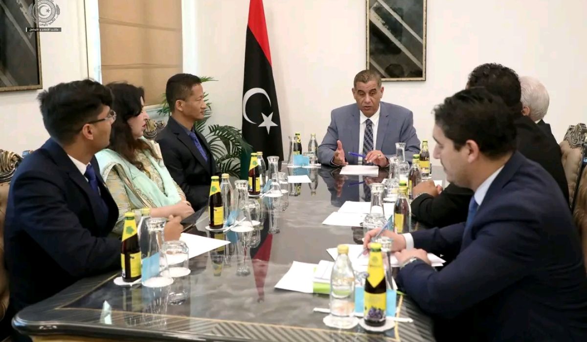 "القطراني" يدعو الشركات الهندية للمساهمة في مرحلة إعمار ليبيا