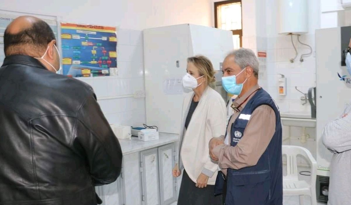 مركز الأمراض السارية والمناعة / بنغازي يستلم شحنة أدوية