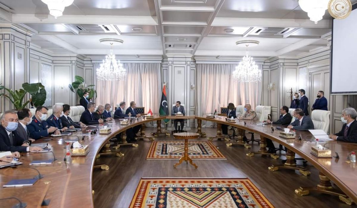 الدبيبة يستقبل وفدًا تركيا لبحث سُبل التعاون بين البلدين