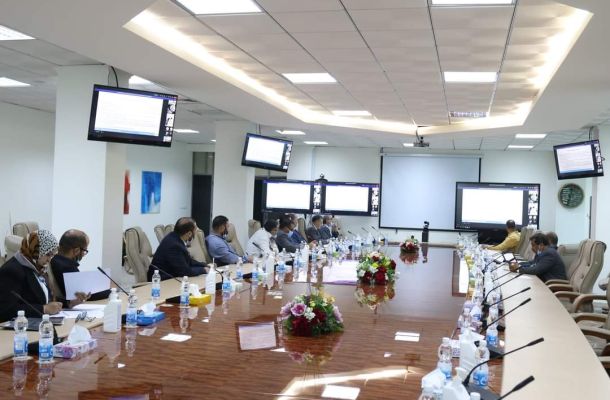 الوطنية للنفط تبحث مع شركة SGS السويسرية سبل استكمال المشاريع القائمة