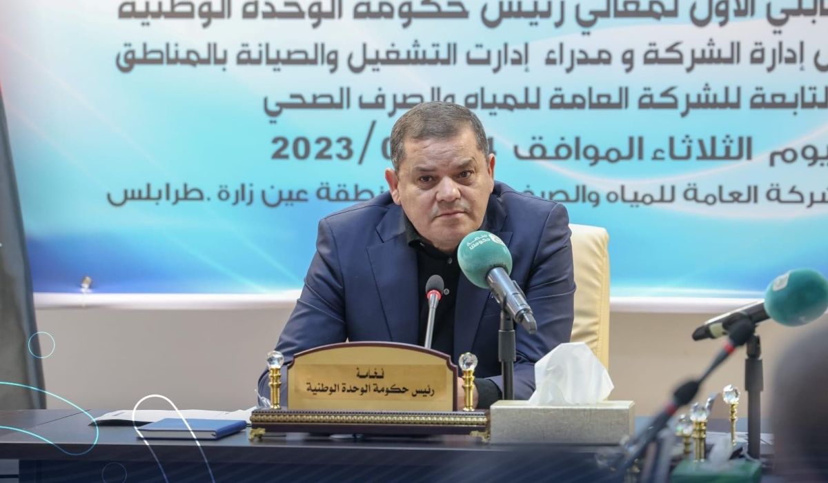 "الدبيبة" يؤكد على ضرورة إطلاق مشروع وطني لصيانة وتطوير محطات معالجة مياه الصرف الصحي