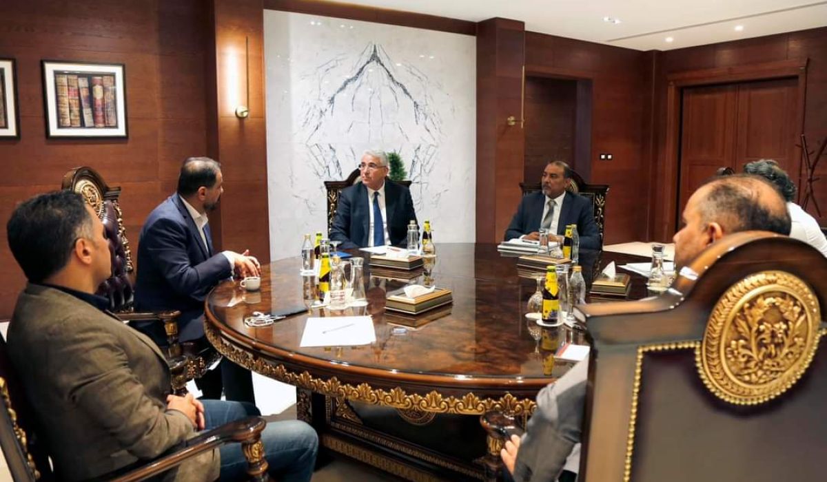 "باشاغا" يبحث مع عدد من الوزراء أعمال الصيانة وتهيئة المقرات الإدارية والخدمية والمطار بمدينة سرت