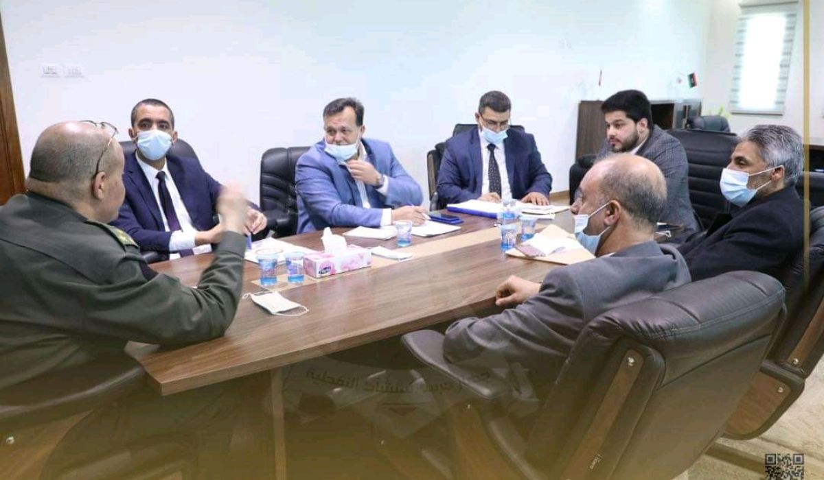 جهاز حرس المنشآت النفطية يجتمع مع وزارة المالية