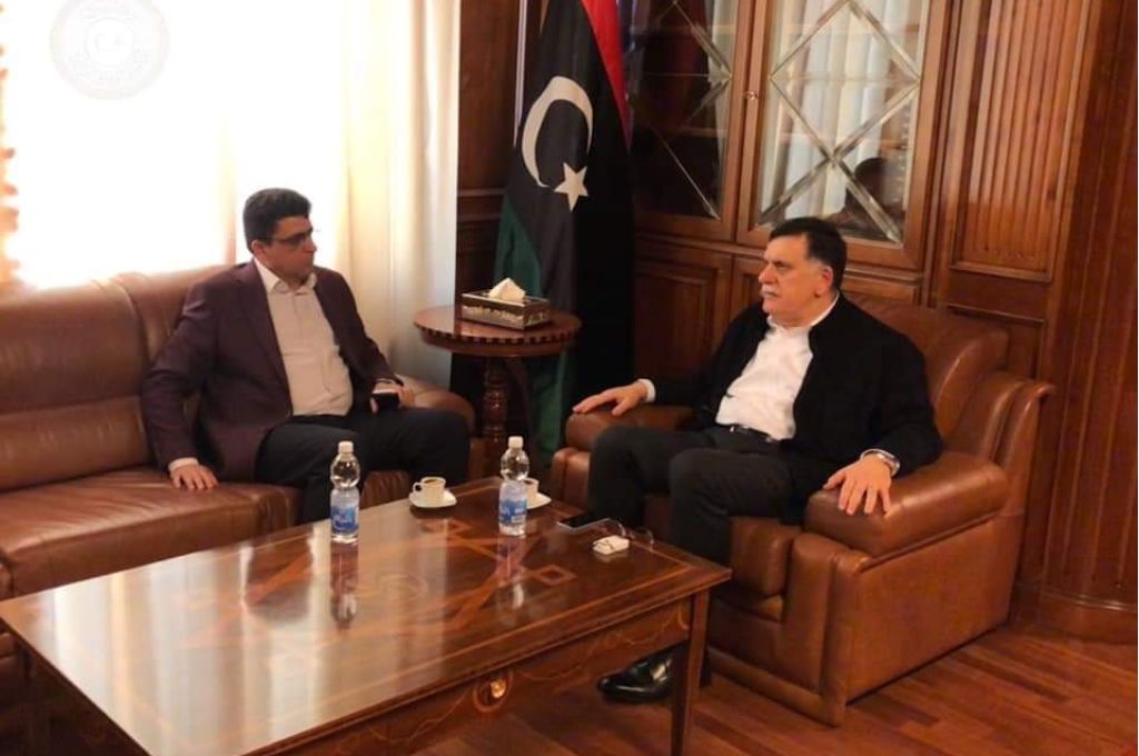 السراج يجتمع مع شكشك لمناقشة الإجراءات المالية العاجلة لإسعاف وعلاج الجرحى