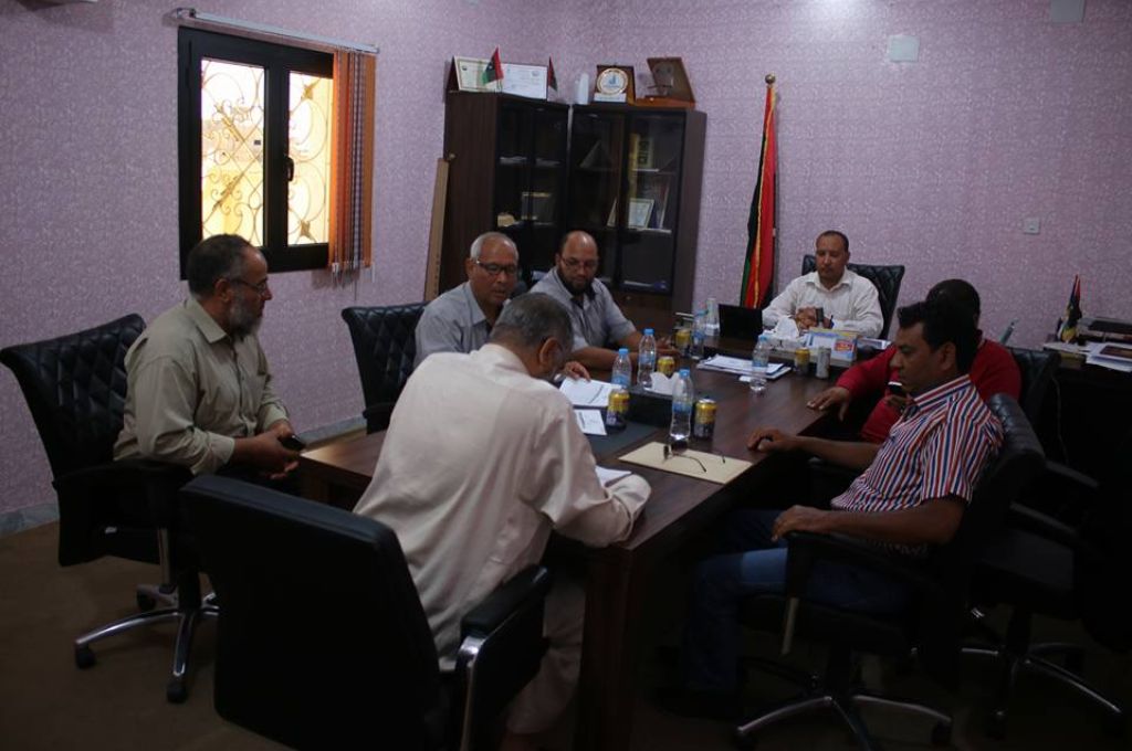 المهدي الأمين يلتقي اتحاد طلبة جامعة طرابلس