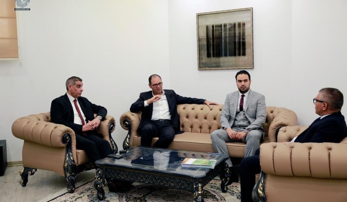 اجتماع نائب رئيس مجلس الوزراء ووزير الصحة بالحكومة الليبية لبحث آلية توظيف هيئة التأمين الطبي