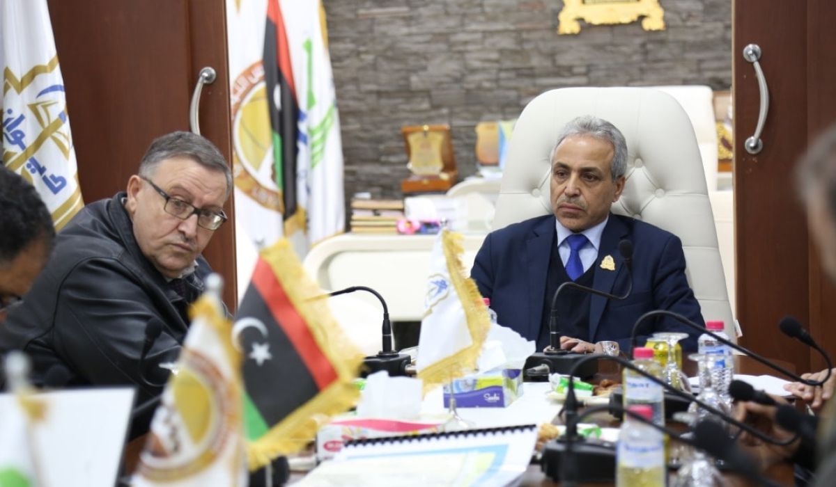 عبدربه يناقش مع الحبري مشروعات مدينة بنغازي